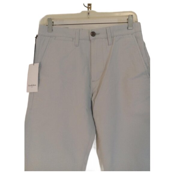 Goodfellow And Co Slim Pants Mens 29x30 Gray Straight Chino Quick Dry Stain New - Picture 3 of 9